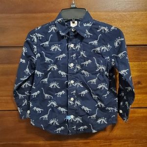 BOGO! Gymboree Dino Button Down Shirt Size 4t